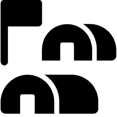 Evacuation Center Icon from Ultimate Bold Set