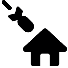 Refugee Immigration War 1 Icon from Ultimate Bold Set