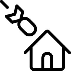 Refugee Immigration War 1 Icon from Ultimate Light Set