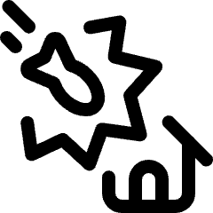 Refugee Immigration War 2 Icon from Ultimate Regular Set