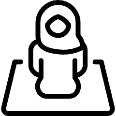 Islamic Muslim Pray Salah 2 Icon from Ultimate Light Set