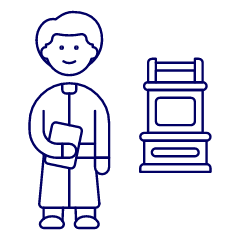 Priest 1 Illustration from UX Line Set