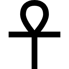 Religion Ankh Icon from Nova Line Set