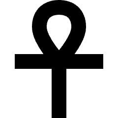 Religion Ankh Icon from Nova Solid Set