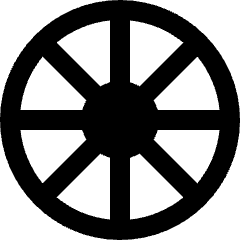 Religion Bhuddist Icon from Nova Solid Set