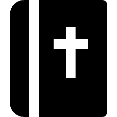 Religion Bible Icon from Nova Solid Set