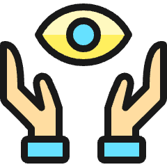 Religion Cao Dai Hands Icon from Ultimate Colors Set