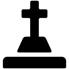 Religion Grave Icon from Ultimate Bold Set