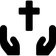 Religion Hands Icon from Ultimate Bold Set