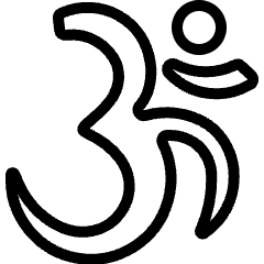 Religion Hinduism Icon from Ultimate Light Set