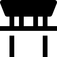 Religion Shinto Icon from Nova Solid Set