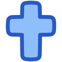 Christian Cross 1 Icon from Plump Duo Set