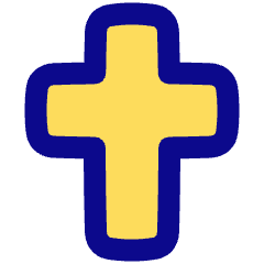 Christian Cross 1 Icon from Plump Pop Set
