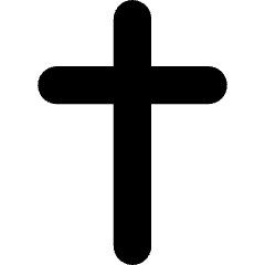 Christian Cross 2 Icon from Core Solid Set