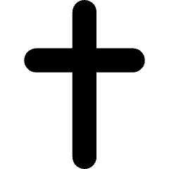 Christian Cross 2 Icon from Flex Solid Set