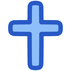 Christian Cross 2 Icon from Plump Duo Set
