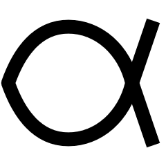 Christianity Icon from Sharp Line Set