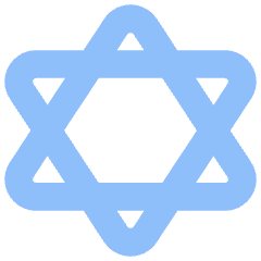 Hexagram Icon from Flex Flat Set