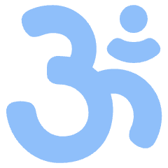 Hinduism Icon from Plump Flat Set