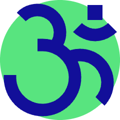 Hinduism Icon from Sharp Pop Set