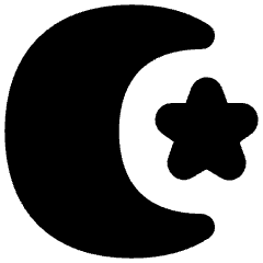 Islam Icon from Flex Solid Set