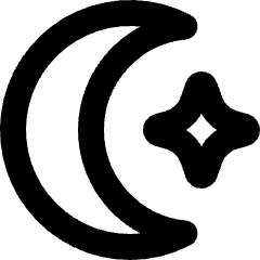 Islam Icon from Micro Line Set