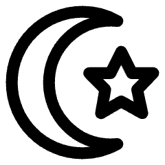 Islam Icon from Core Line Set
