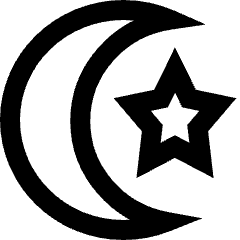 Islam Icon from Sharp Line Set