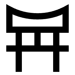 Shinto Icon from Sharp Line Set