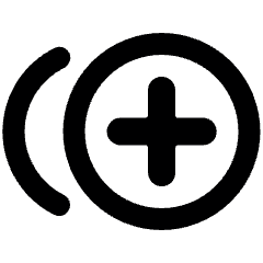 Add Circle 1 Alternate Icon from Ultimate Bold Set