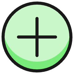 Add Circle Icon from Ultimate Colors Set