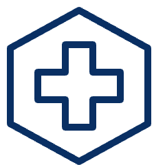 Add Hexagon 2 Icon from Cyber Line Set