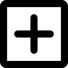 Add Square Alternate Icon from Ultimate Bold Set