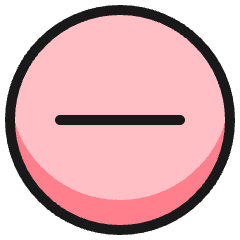 Subtract Circle Icon from Ultimate Colors Set