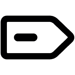 Subtract Tab Alternate Icon from Ultimate Bold Set