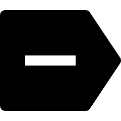 Subtract Tag Icon from Nova Solid Set