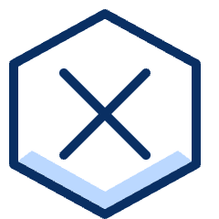Remove Hexagon 1 Icon from Cyber Duotone Set
