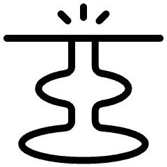 Geothermal Energy Ground Icon from Ultimate Light Set