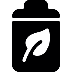 Renewable Energy Battery Leaf 1 Icon from Ultimate Bold Set