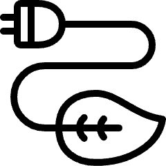 Renewable Energy Charging Icon from Ultimate Light Set