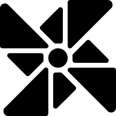 Renewable Energy Paper Turbine Icon from Ultimate Bold Set