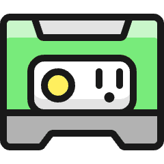 Renewable Energy Power Socket Icon from Ultimate Colors Set