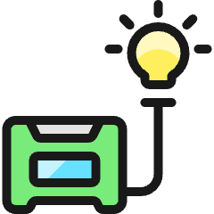Renewable Energy Solar Electricity Icon from Ultimate Colors Set