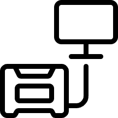 Renewable Energy Solar Monitor Icon from Ultimate Light Set