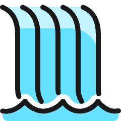Renewable Energy Water Dam 1 Icon from Ultimate Colors Set