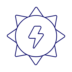 Solar Energy Illustration from UX Line Set