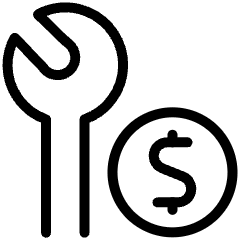 Improvement Cost Icon from Ultimate Light Set