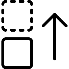 Reorder Up Icon from Ultimate Light Set