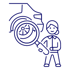 Car Checking Service 4 Illustration from UX Line Set