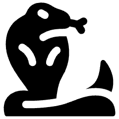 Cobra Head Side Icon from Ultimate Bold Set